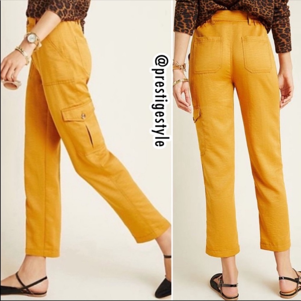 ANTHROPOLOGIE JOA Isla Cargo Pants - Picture 2 of 3